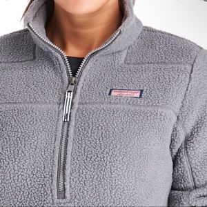 Vineyard Vines white quarter-zip